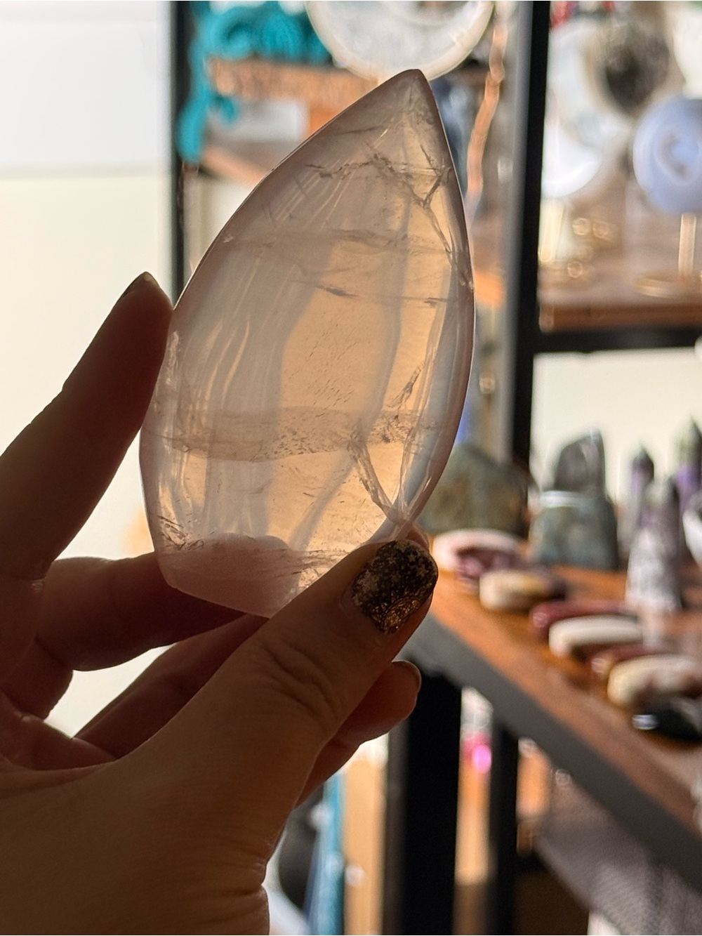 Rose Quartz flame - Picture 6 of 7